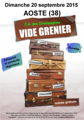 Affiche vide grenier 20150920 light