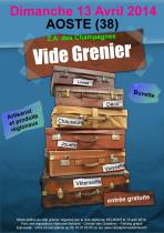 Affiche vide grenier13