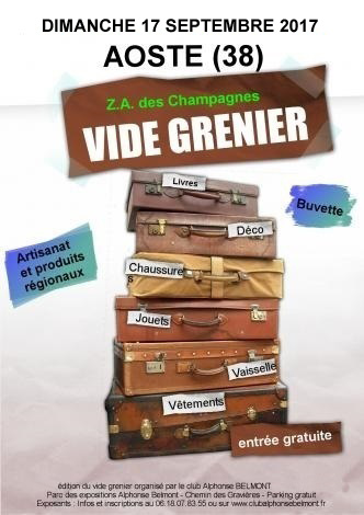 Vide grenier 09 2017